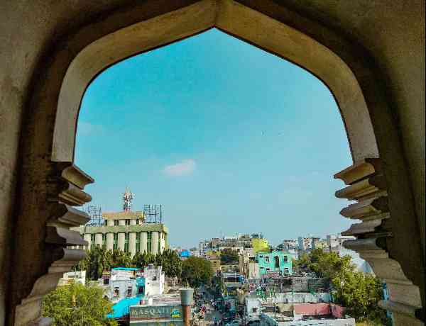 places near Charminar, Charminar Road, Char Kaman, Ghansi Bazaar, Hyderabad, Telangana, India